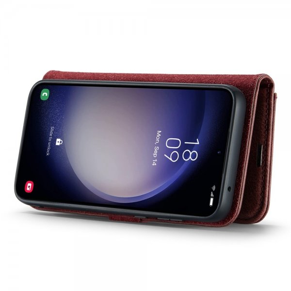 Dg.Ming Samsung Galaxy S26 Plus Etui Avtagbart Deksel Rød