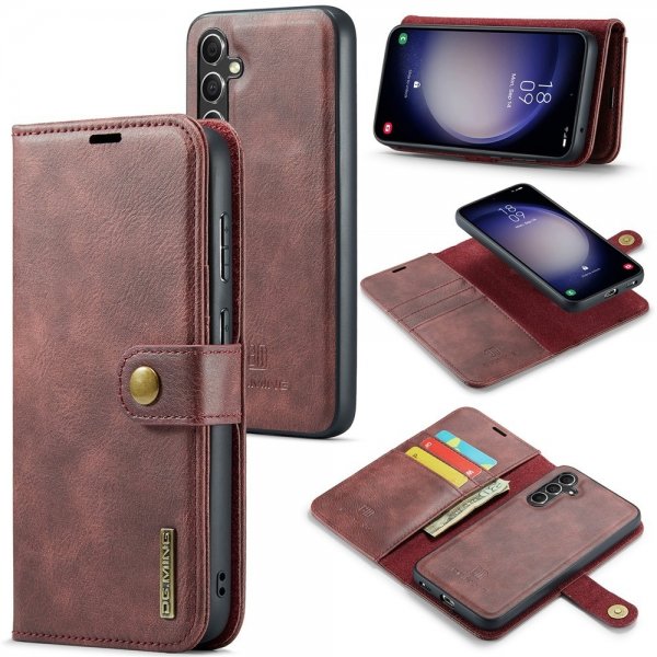 Dg.Ming Samsung Galaxy S26 Plus Etui Avtagbart Deksel Rød