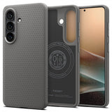Spigen Samsung Galaxy S26 Plus Deksel Liquid Air MagFit Marble Gray
