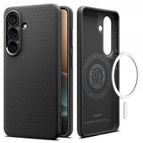 Spigen Samsung Galaxy S26 Plus Deksel Liquid Air MagFit Matte Black