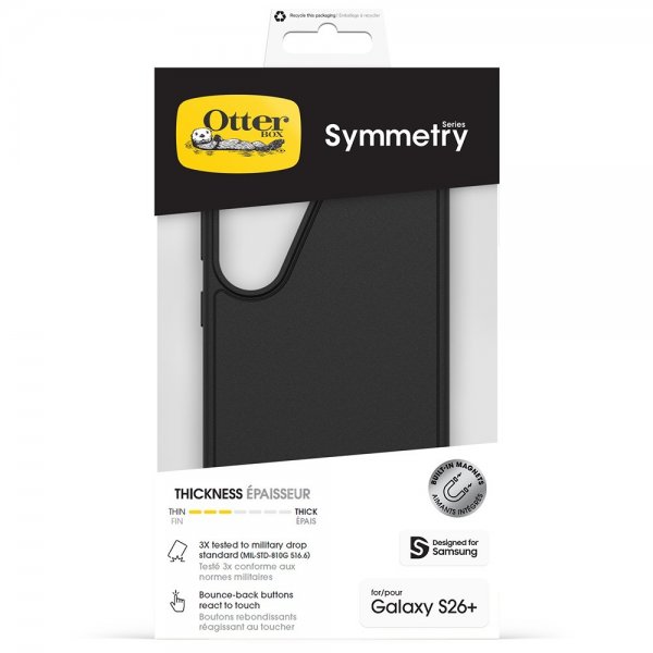 Otterbox Samsung Galaxy S26 Plus Deksel Symmetry MagSafe Svart