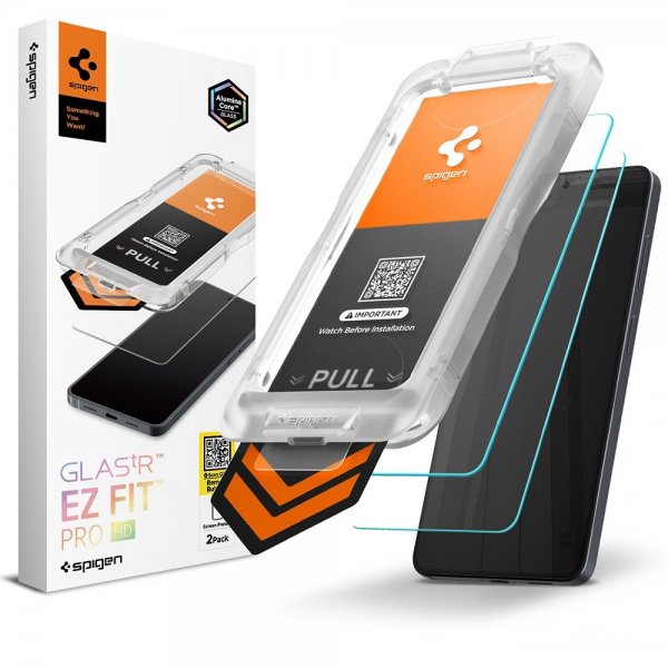 Spigen Samsung Galaxy S26 Plus Skjermbeskytter GLAS.tR EZ Fit Pro 2-pakning