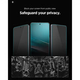 Spigen Samsung Galaxy S26 Plus Skjermbeskytter GLAS.tR EZ Fit Pro Privacy 2-pakning