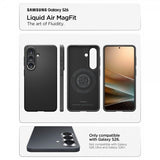 Spigen Samsung Galaxy S26 Deksel Liquid Air MagFit Matte Black