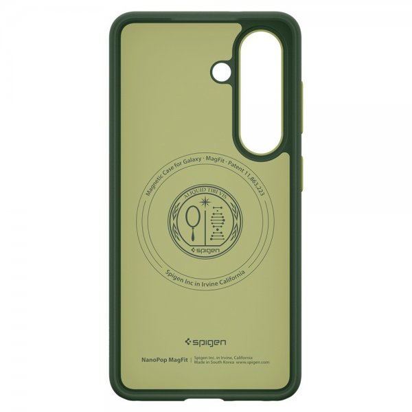 Spigen Samsung Galaxy S26 Deksel Nano Pop MagFit Avo Green