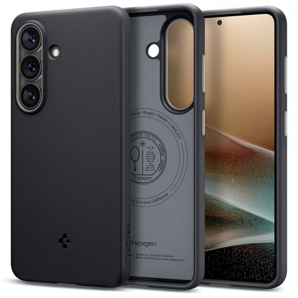 Spigen Samsung Galaxy S26 Deksel Nano Pop MagFit Black Sesame