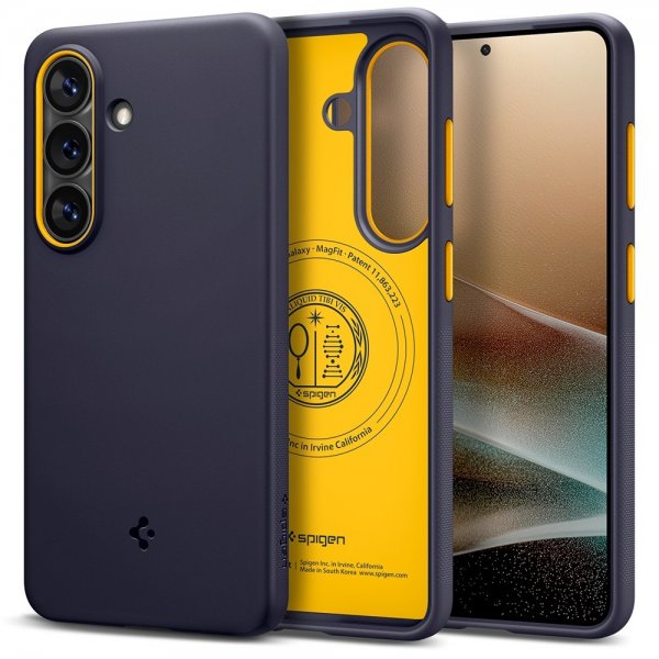 Spigen Samsung Galaxy S26 Deksel Nano Pop MagFit Blueberry Navy