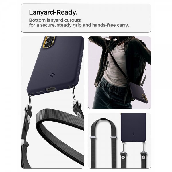 Spigen Samsung Galaxy S26 Deksel Nano Pop MagFit Blueberry Navy