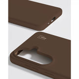 Ideal of Sweden Samsung Galaxy S26 Deksel Silicone Case MagSafe Mocha Mousse