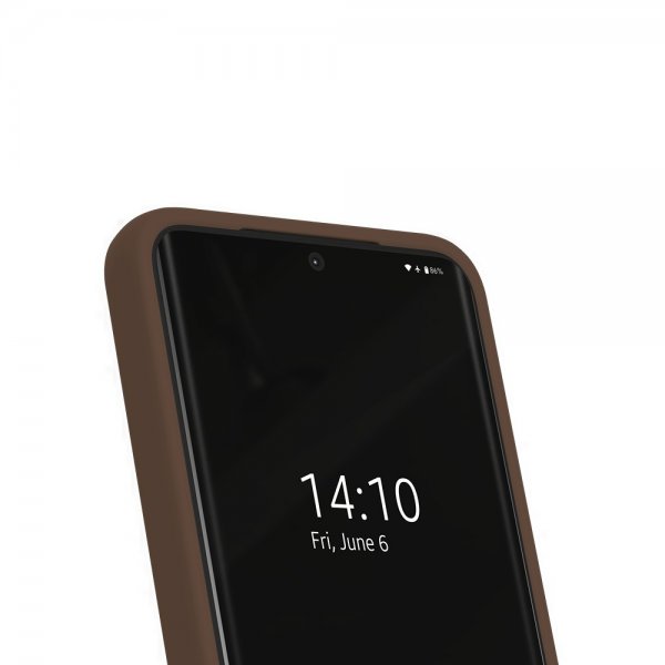 Ideal of Sweden Samsung Galaxy S26 Deksel Silicone Case MagSafe Mocha Mousse