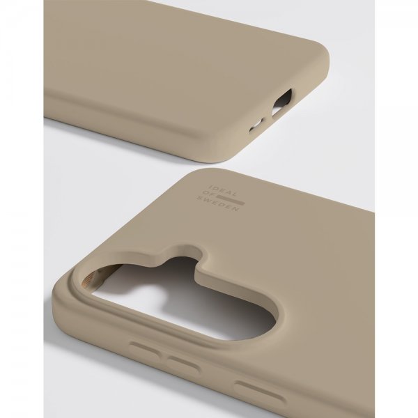Ideal of Sweden Samsung Galaxy S26 Deksel Silicone Case MagSafe Perfect Beige