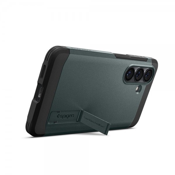Spigen Samsung Galaxy S26 Deksel Tough Armor MagFit Abyss Green