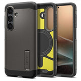 Spigen Samsung Galaxy S26 Deksel Tough Armor MagFit Gunmetal
