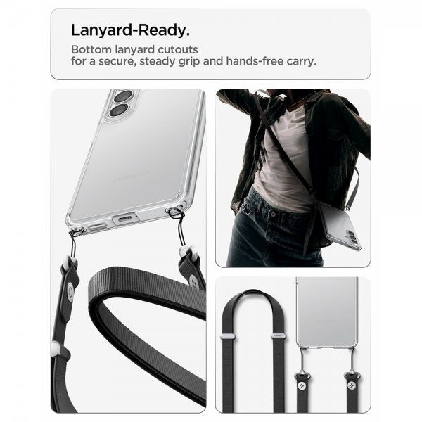 Spigen Samsung Galaxy S26 Deksel Ultra Hybrid Crystal Clear