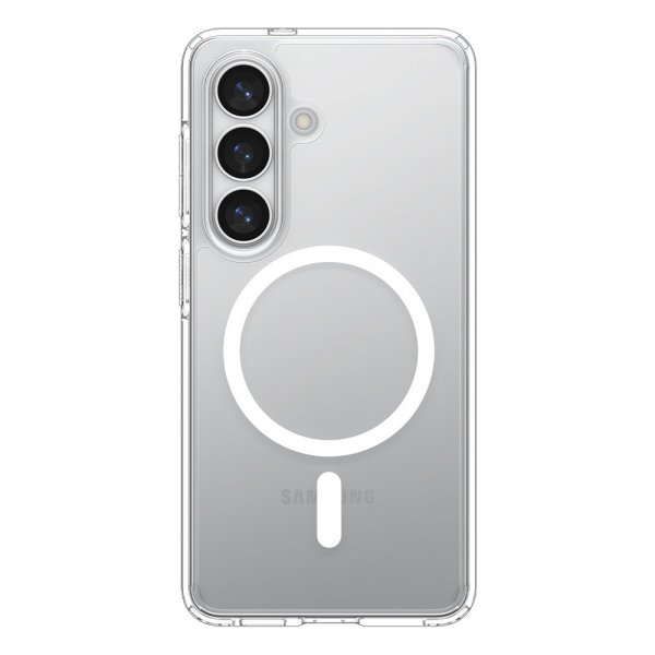 Spigen Samsung Galaxy S26 Deksel Ultra Hybrid MagFit Clear White