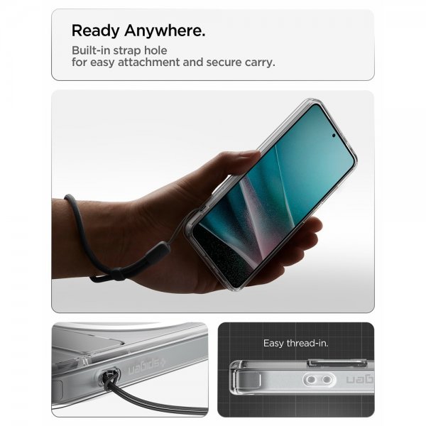 Spigen Samsung Galaxy S26 Deksel Ultra Hybrid S MagFit Clear White