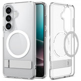 Spigen Samsung Galaxy S26 Deksel Ultra Hybrid S MagFit Clear White
