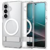 Spigen Samsung Galaxy S26 Deksel Ultra Hybrid S MagFit Clear White