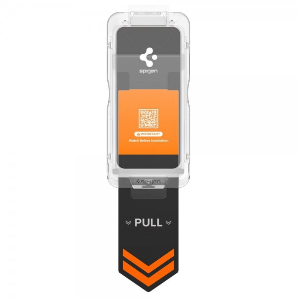Spigen Samsung Galaxy S26 Skjermbeskytter GLAS.tR EZ Fit Pro Privacy 2-pakning