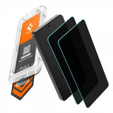 Spigen Samsung Galaxy S26 Skjermbeskytter GLAS.tR EZ Fit Pro Privacy 2-pakning