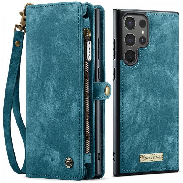 CaseMe Samsung Galaxy S26 Ultra Etui 008 Series Avtakbart Deksel Blå
