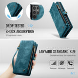 CaseMe Samsung Galaxy S26 Ultra Etui 008 Series Avtakbart Deksel Blå