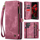 CaseMe Samsung Galaxy S26 Ultra Etui 008 Series Avtakbart Deksel Rød