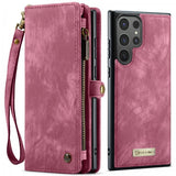CaseMe Samsung Galaxy S26 Ultra Etui 008 Series Avtakbart Deksel Rød