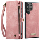 CaseMe Samsung Galaxy S26 Ultra Etui 008 Series Avtakbart Deksel Rosa