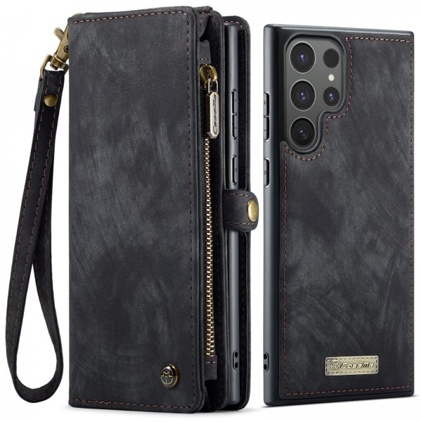 CaseMe Samsung Galaxy S26 Ultra Etui 008 Series Avtakbart Deksel Svart