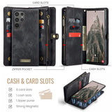 CaseMe Samsung Galaxy S26 Ultra Etui 008 Series Avtakbart Deksel Svart