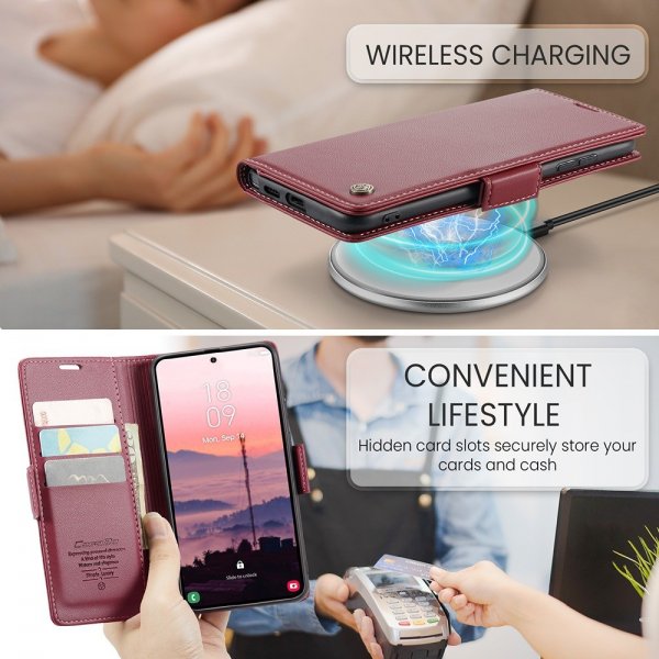 CaseMe Samsung Galaxy S26 Ultra Etui 023 Series Rød