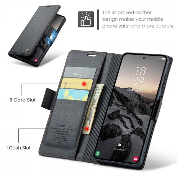 CaseMe Samsung Galaxy S26 Ultra Etui 023 Series Svart