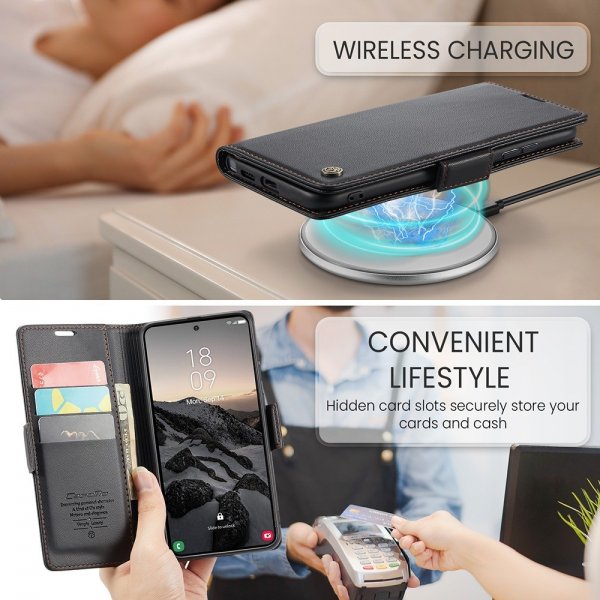 CaseMe Samsung Galaxy S26 Ultra Etui 023 Series Svart