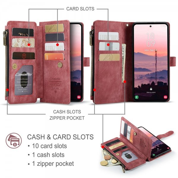 CaseMe Samsung Galaxy S26 Ultra Etui C30 Series Rød