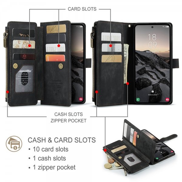 CaseMe Samsung Galaxy S26 Ultra Etui C30 Series Svart