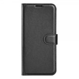 Samsung Galaxy S26 Ultra Etui Litchi Svart