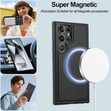 Nordic Covers Samsung Galaxy S26 Ultra Etui med avtakbart MagSafe-deksel Raven Black