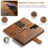 Dg.Ming Samsung Galaxy S26 Ultra Etui Avtagbart Deksel Brun
