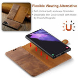 Dg.Ming Samsung Galaxy S26 Ultra Etui Avtagbart Deksel Brun