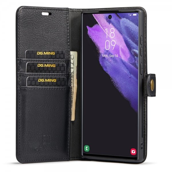 Dg.Ming Samsung Galaxy S26 Ultra Etui Avtagbart Deksel Svart