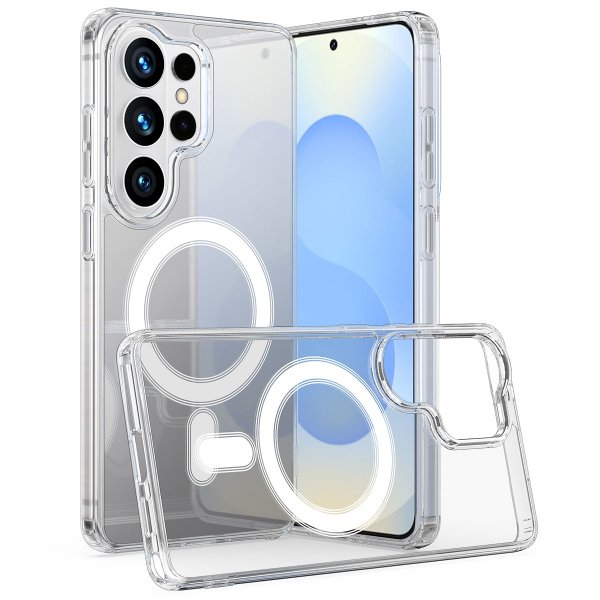 Nordic Covers Samsung Galaxy S26 Ultra Deksel Feather Series MagSafe Transparent