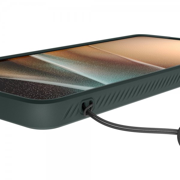 Spigen Samsung Galaxy S26 Ultra Deksel Liquid Air MagFit Abyss Green