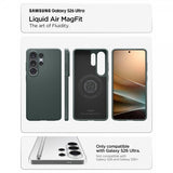 Spigen Samsung Galaxy S26 Ultra Deksel Liquid Air MagFit Abyss Green