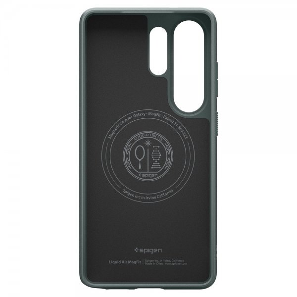 Spigen Samsung Galaxy S26 Ultra Deksel Liquid Air MagFit Abyss Green