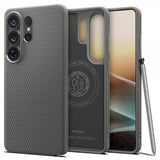 Spigen Samsung Galaxy S26 Ultra Deksel Liquid Air MagFit Marble Gray