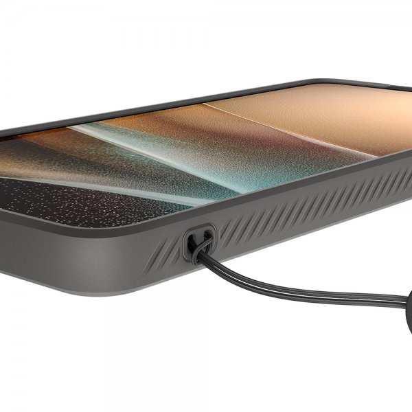 Spigen Samsung Galaxy S26 Ultra Deksel Liquid Air MagFit Marble Gray