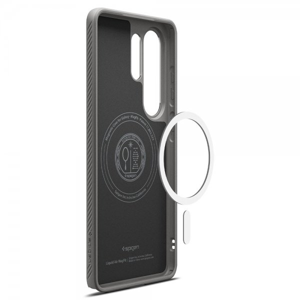 Spigen Samsung Galaxy S26 Ultra Deksel Liquid Air MagFit Marble Gray