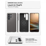 Spigen Samsung Galaxy S26 Ultra Deksel Liquid Air MagFit Marble Gray