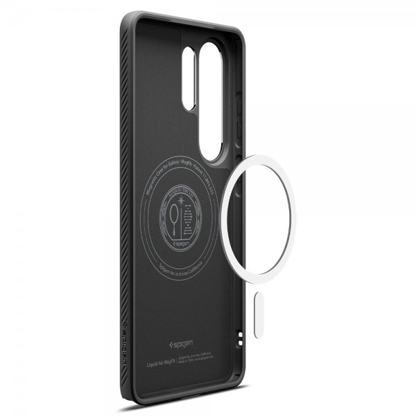 Spigen Samsung Galaxy S26 Ultra Deksel Liquid Air MagFit Matte Black